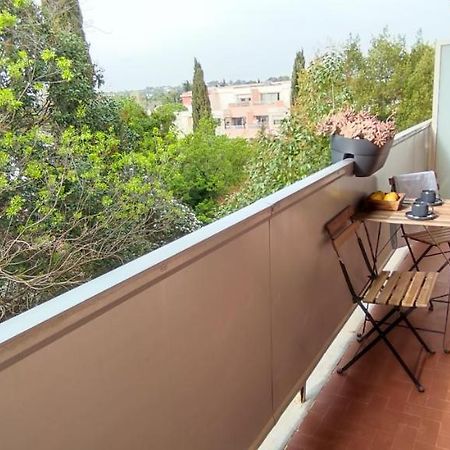 Michelet Studio Climatise Avec Balcon Et Parking Ferme Montpellier Exterior photo